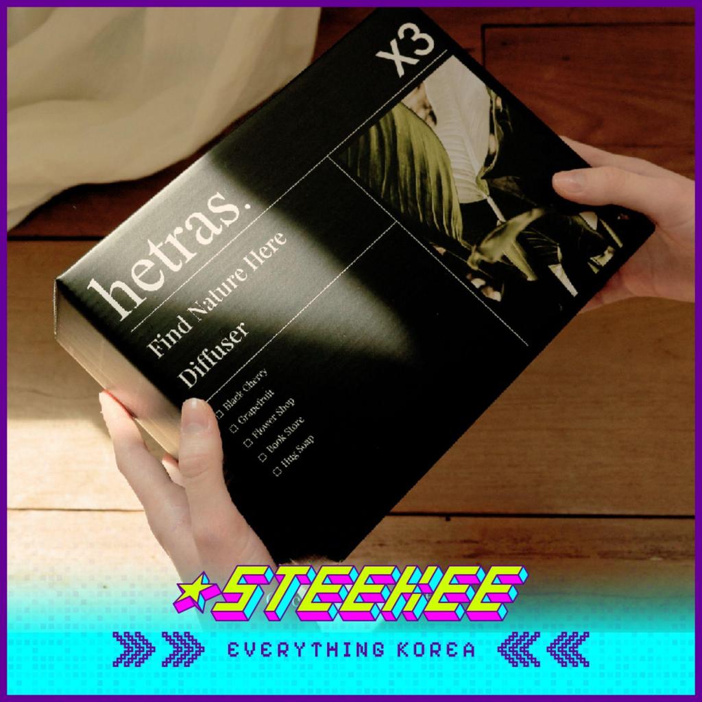 Hetras Premium Diffuser Home Fragrance Set of 3 1500ml by Steekee Korea 3050