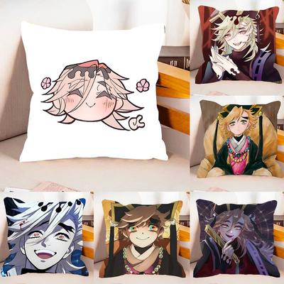 DDoumas Case Plush Fabric Soft Pillowcase Double Sided Print Cushion Cover Household Gifts