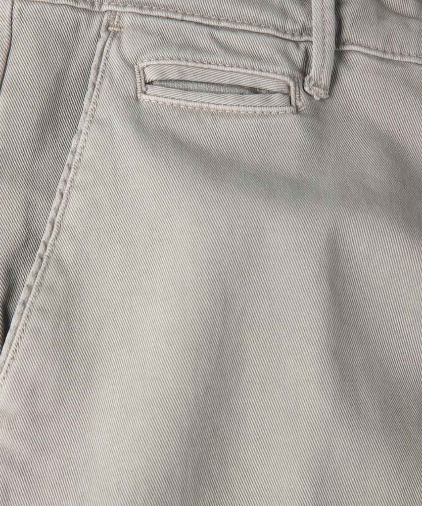 PANICALE Regular Fit Gray Cotton Twill Pants
