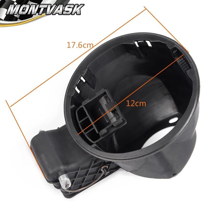 

G-PLUS Fuel Gas Filler Door Housing Pocket with Hinge Kit Compatible with 2004-2008 Ford F150