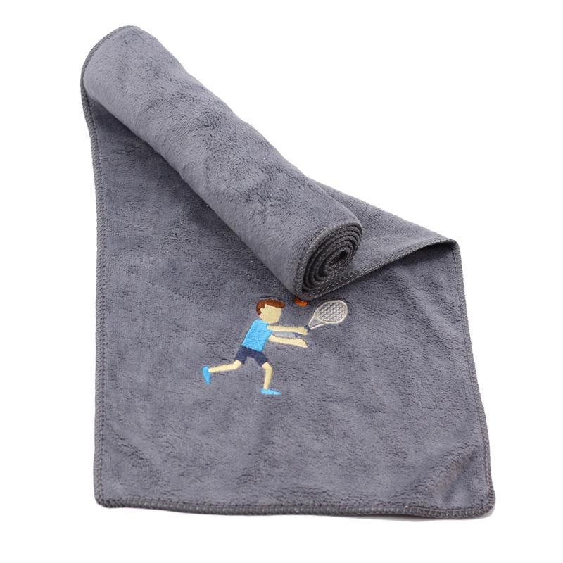Towel Home Microfiber Marathon Sports Towel Extended 25 * 110cm Fitness Towel Embroidery