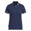 Twistknit Comfortable Stylish Simple Short Sleeve Polo Shirt Women Tops Navy-Blue JG1348