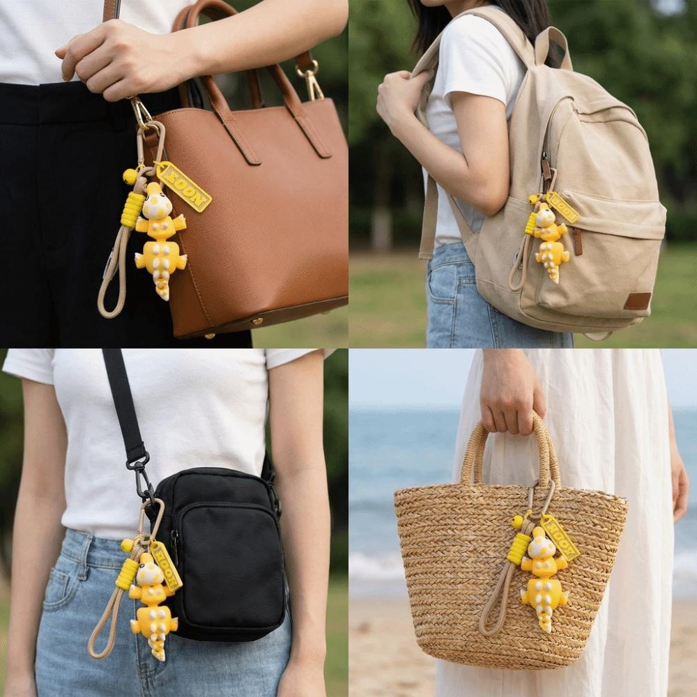 Small Size Stegosaurus Keychain Smooth Solid Material Backpack Hanging Ornament Party Favor