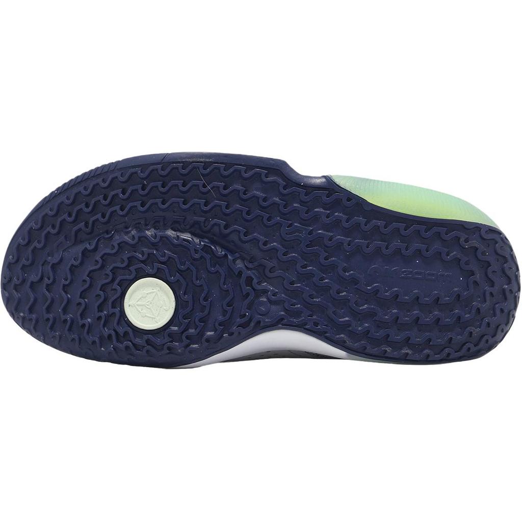 Nike Air Zoom Crossover 2 Comfortable Fit Breathable Rebound Mid-Top Kids Basketball Shoes Kids Basketball Shoes Gray Blue IQ1017-001