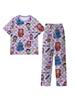 K-pop Demon Hunter Girl Pajama Set - Milk Silk, Unisex