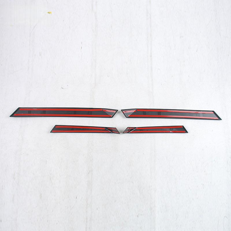 Compatible with Toyota RAV4 and 26 Models Rear Spoiler Trim Decorative Glitter Sticker.