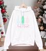 Merry Bright Christmas Trees Printing Men Hoodies Loose Casual Hoody Autumn Fleece Streetwear All-Match Pocket Pullovers