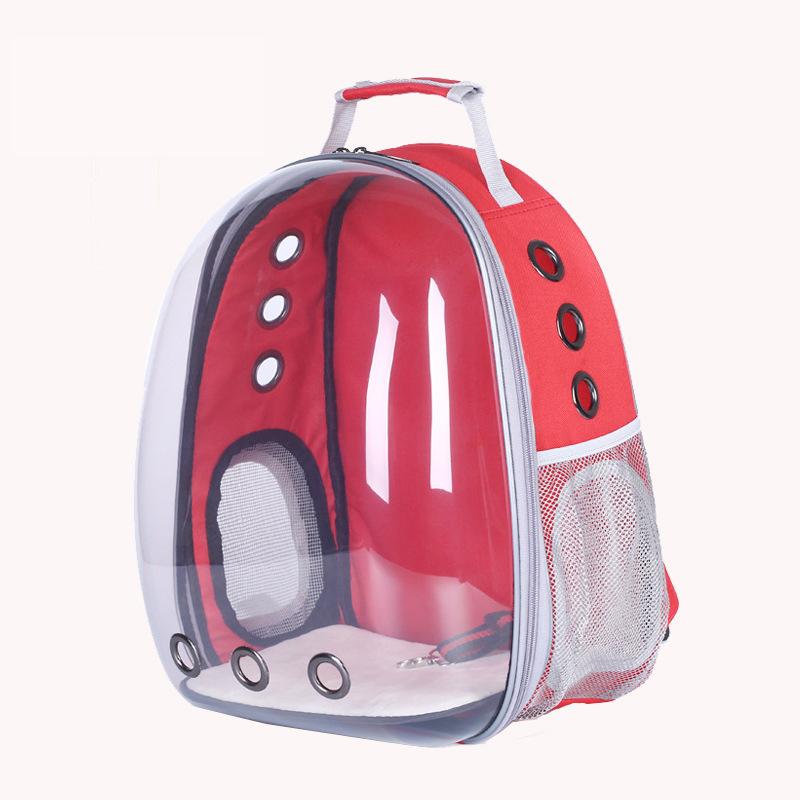 Cat Carrying Bag Space Pet Backpack Breathable Portable Transparent Backpack Puppy Dog Transport Carrier Space Capsule Bag Pets