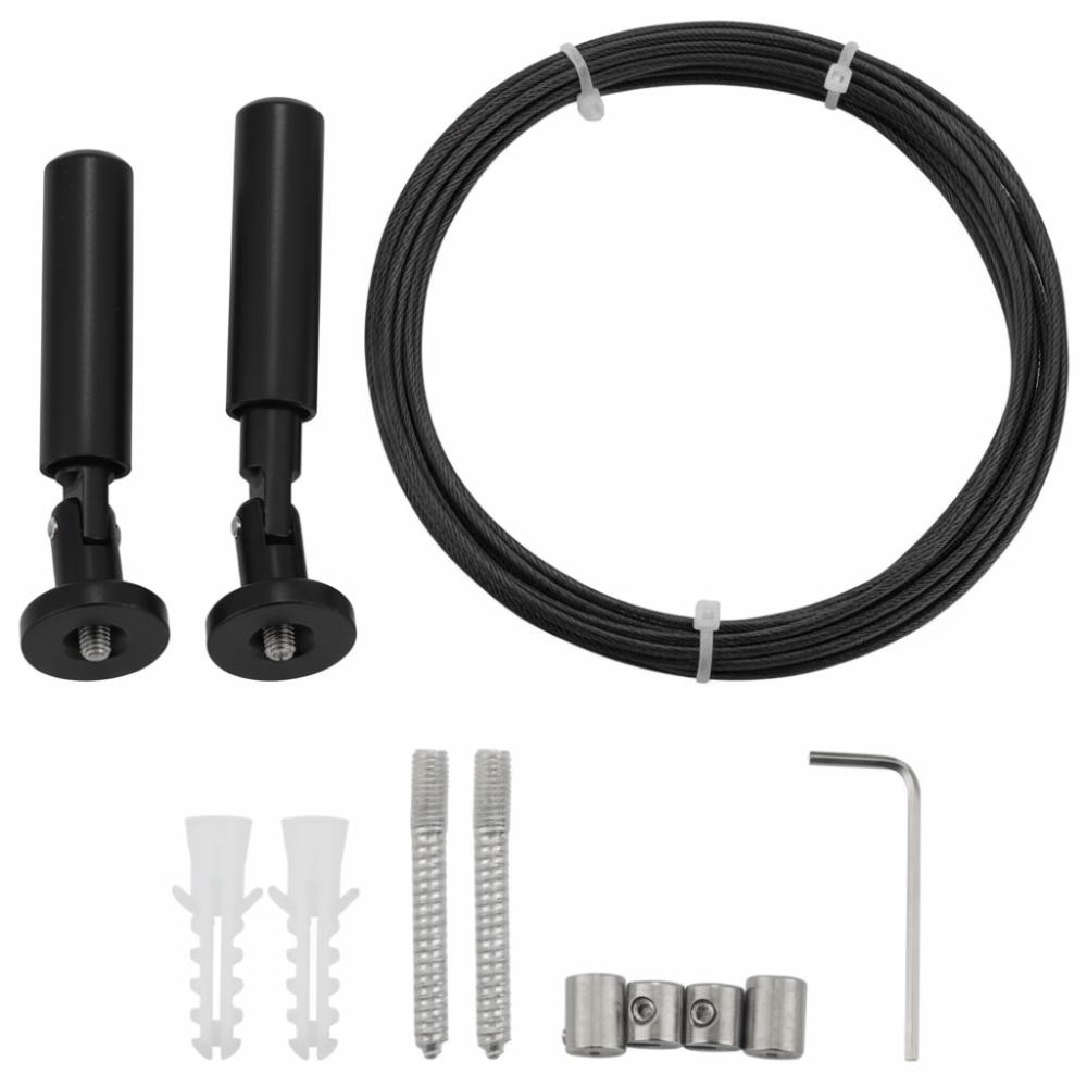 Nicht-perforierendes Design Einziehbare Wäscheleine Wandmontage Drahtstange Fenstergardine