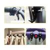 MULT S-Shaped Hook, Large Rotation, No Falling, Band Clamp, Strong Fixation, Belt Hook, Bicycle
