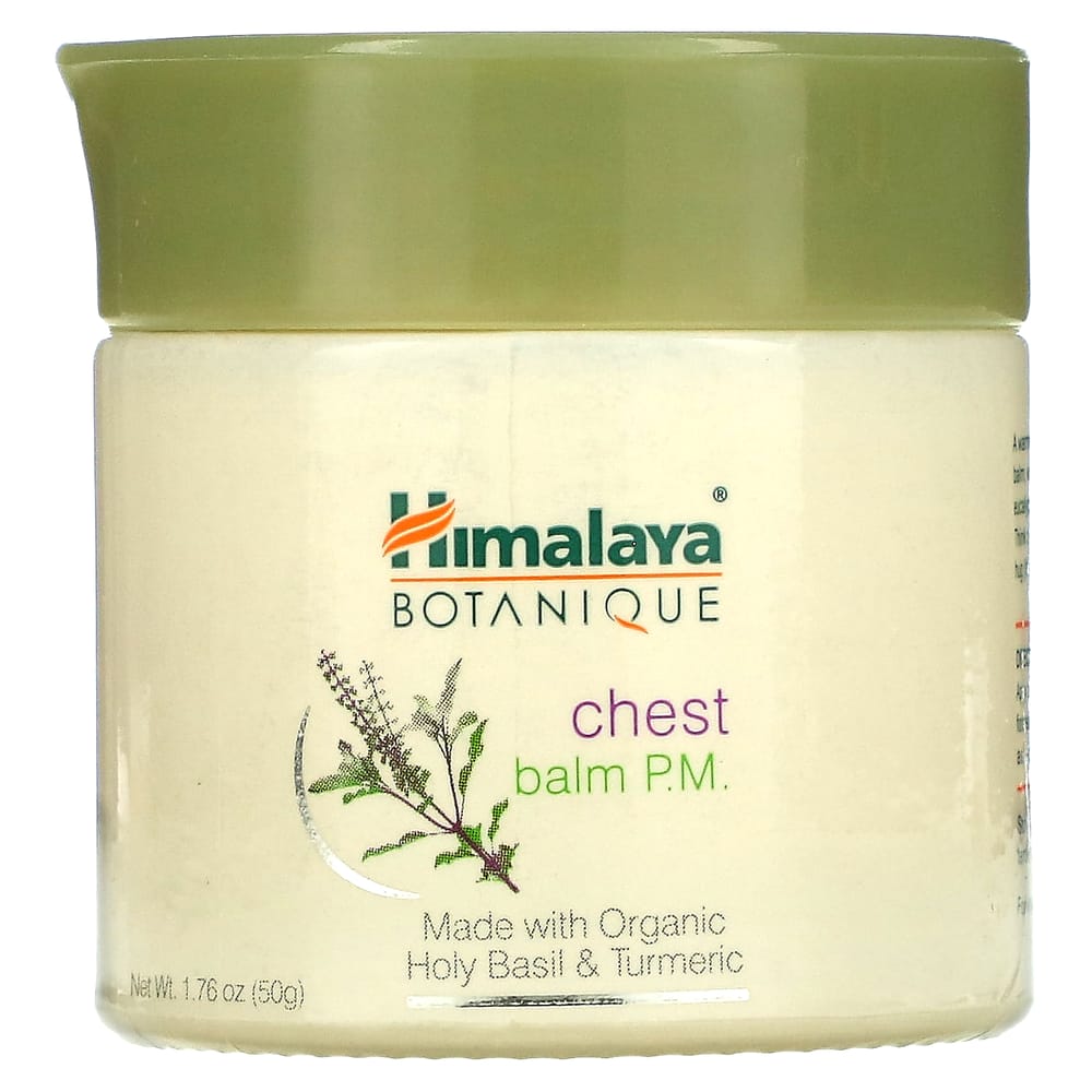 Himalaya Herbal Chest Balm P.M., 1.76 oz (50 g)