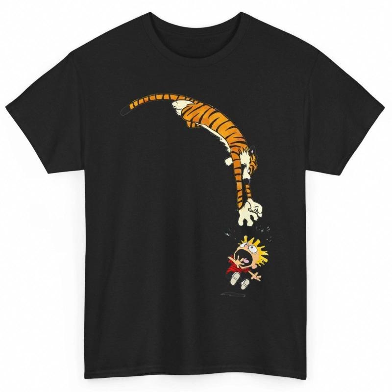 

Calvin And Hobbes Comics Fan 90s Vintage Funny TShirt Unisex Women Unisex S4XL New SpringSummer Arrivals Unisex Women S