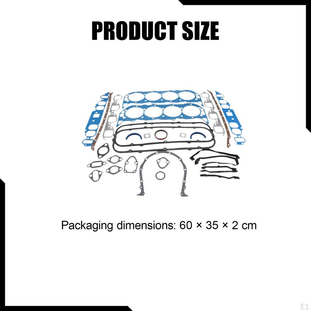 Full Cylinder Gasket Set Accessory Repair Parts for Chevy Truck