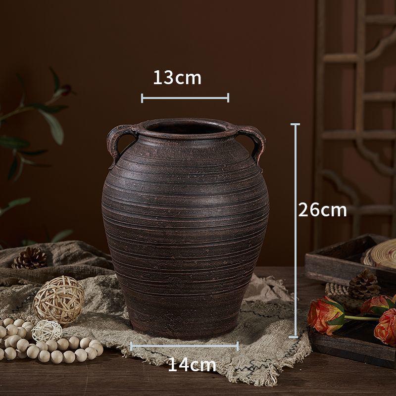 

Ваза в деревенском стиле в стиле дзен для сухоцветов и суккулентов: Новый китайский ретро-дизайн Hydroponic Version