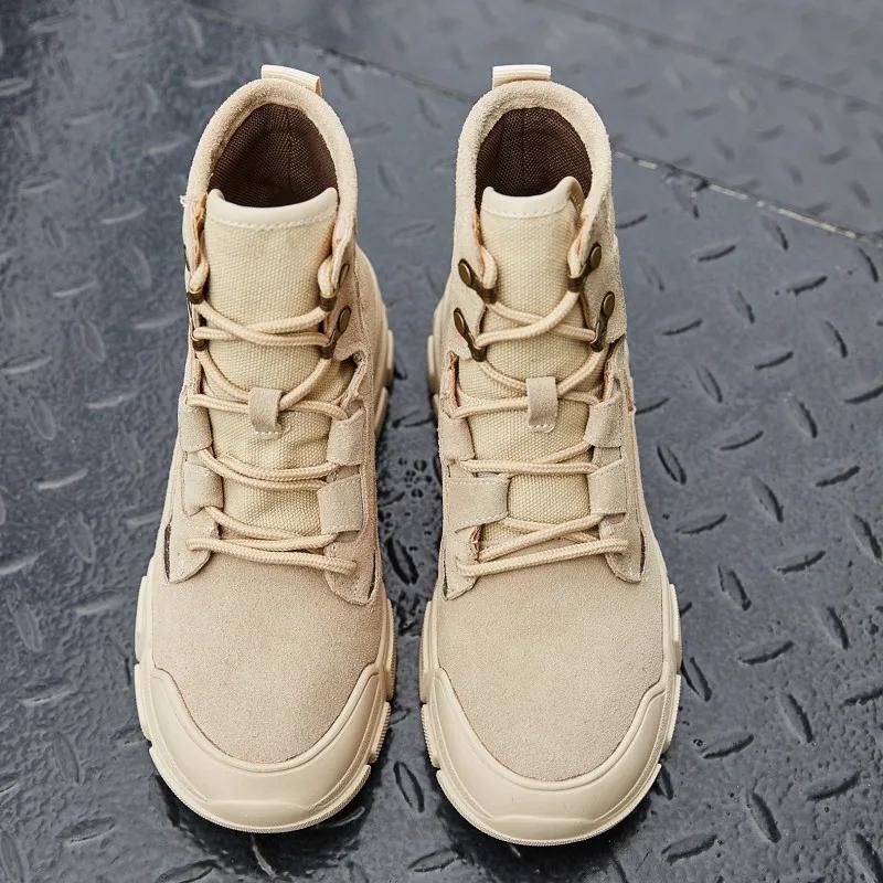 Fashion High Top Climbing Shoes Women Outdoor Hiking Anti-skid Cross-country Mountaineering Boot Ladies Shoes  Ankle Boots for Women