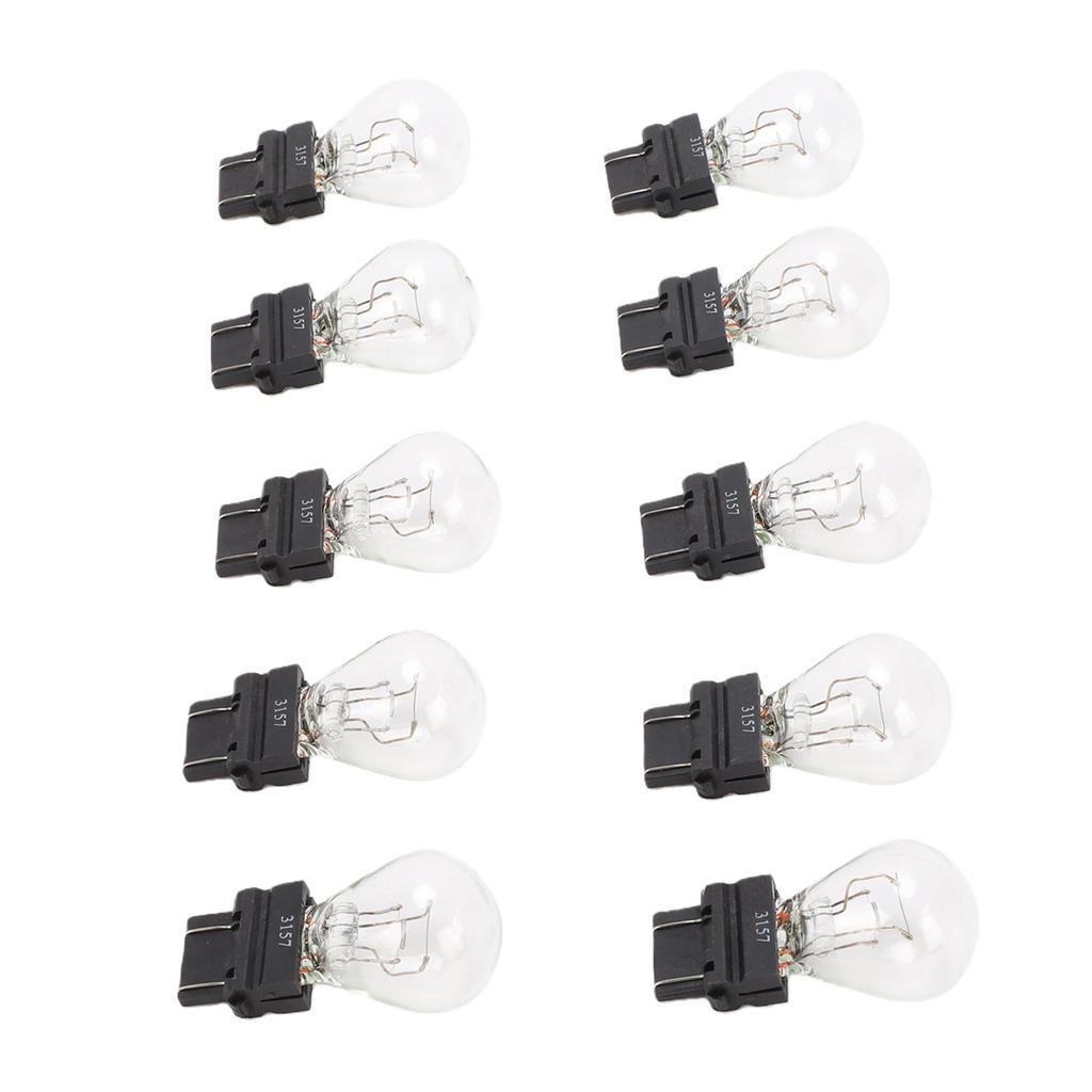 3157 Tail Light Bulbs Warm White 21V 5W Turn Signal Headlight Brake Light Bulbs Replacement 10pcs