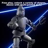 3D Printed Toy Figure Decorative Desk Crafts Multi-Jointed Robot Action Figure Collectible Action Figure for Collectors Desktop