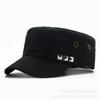 New Rivet Flat Top Cap Men's Casual Breathable Spring and Summer Baseball Cap Middle-aged and Elderly Flat Top Hat Sunshade