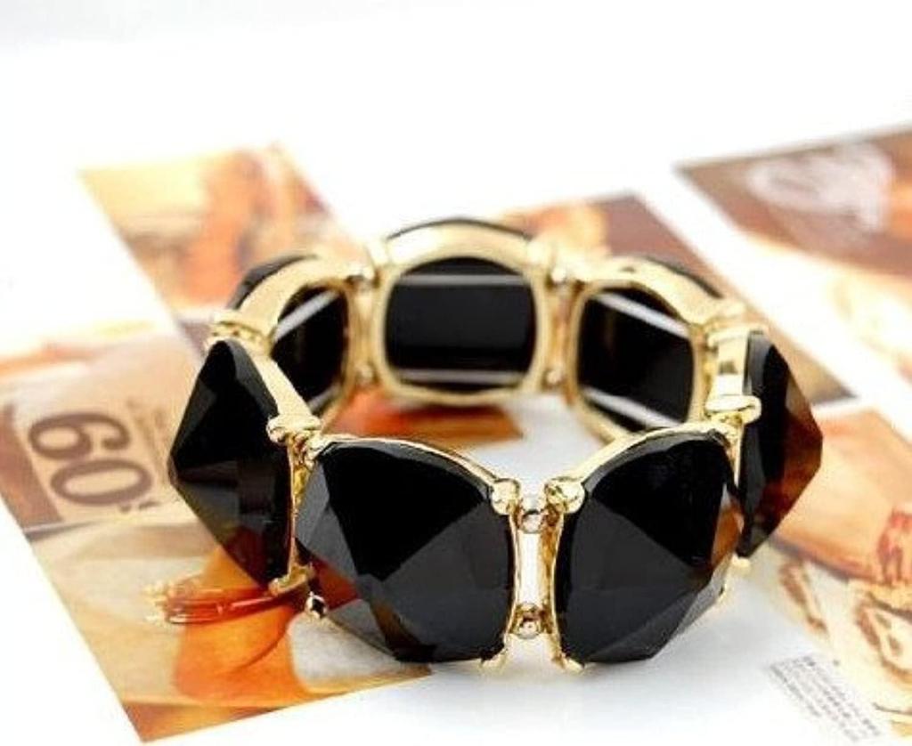 Black Stone Coff & Kadaa Bracelet for Girls & Women