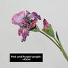 New Purple Artificial Iris Flowers Decorative PVC Fake Flower Bouquet Floral Artificial Faux Plants Outdoor Decor