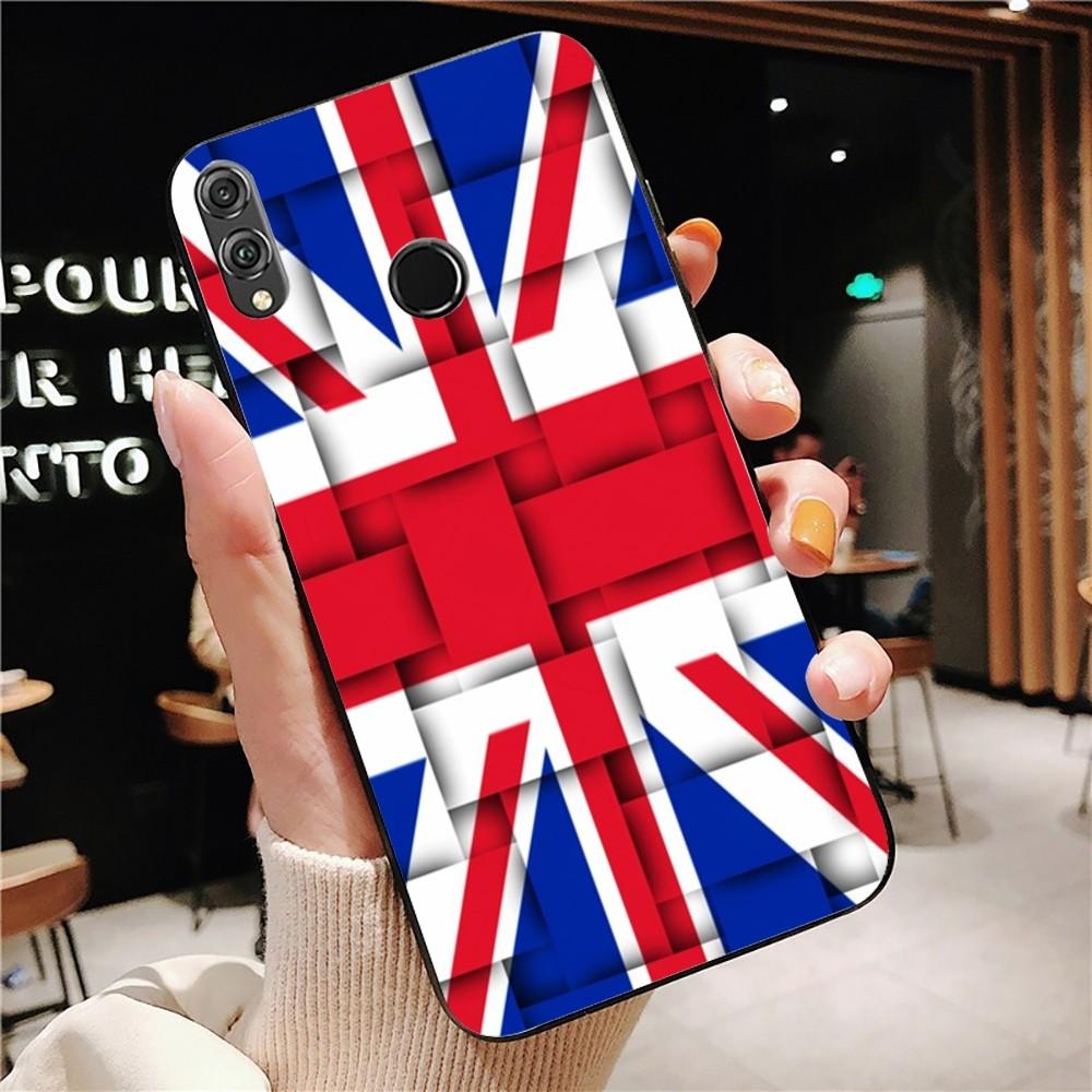 United Kingdom Flag Phone Case For Huawei Honor 10 lite 9 20 7A 9X 30 50 60 70 pro plus Soft Silicone Cover