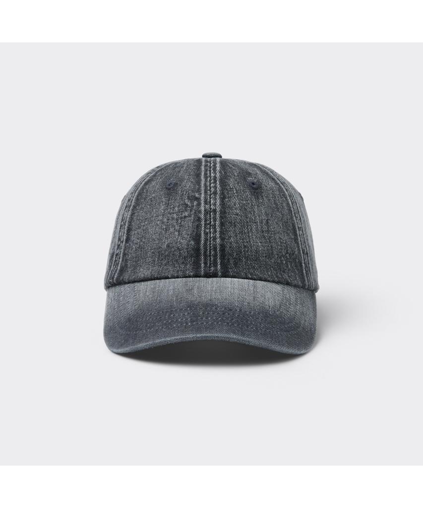 Keoseuuteommellou Gray Washed Denim Cap Carax26101Gyx