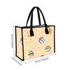 Cute Geometric Pattern Tote Bag Casual Large Capacity Daily Shoulder Handbag