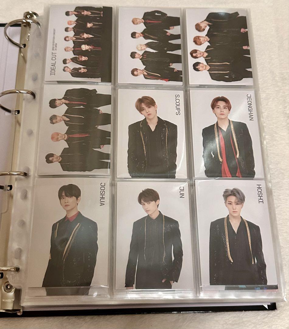 

[USED] Anonymous shipping SEVENTEEN ideal cut Ilcon trading card complete set