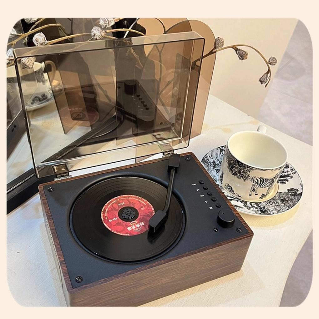 ABS Stylish Retro CD Player With USB And Bluetooth Connectivity Cd Player Bluetooth USB Flash Drives