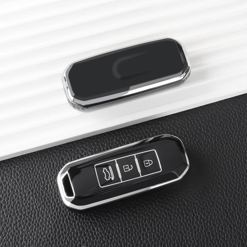 

TPU чехол-держатель для автомобильного ключа для Baojun 510 730 360 560 Rs-5 530 630 Wuling Hongguang S Защитный чехол-оболочка для ключа Автоаксессуары