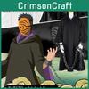 Costum Mantie Robă Naruto Akatsuki Tobi Uchiha Obito de Înaltă Calitate