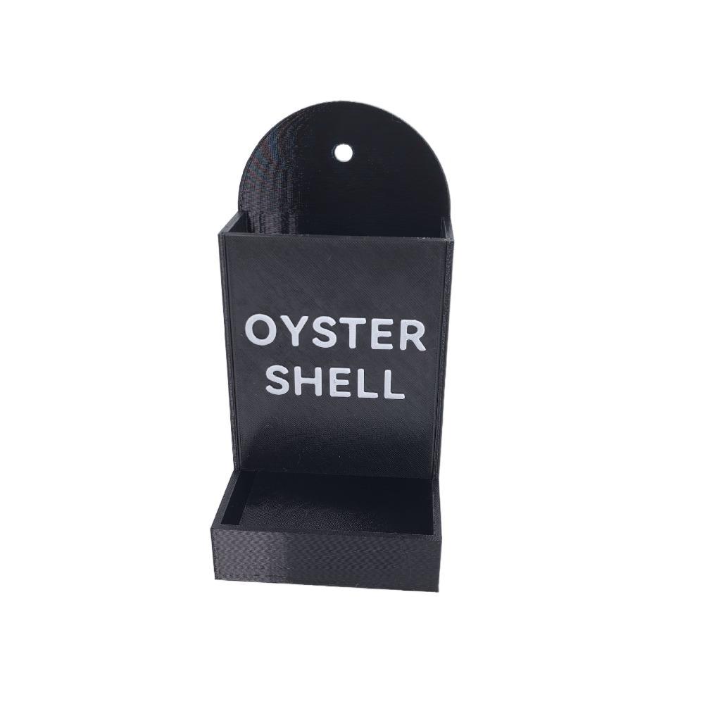 Creative Coop Feeding Station Wide Mouth Grit Dispenser Cute Gravity Poultry Feeder  Livestock Care