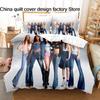 New Personality KATSEYE2 Bedding Set Single Twin Full Queen King Size Bed Set Kids Bedroom Duvetcover Sets Personality KATSEYE