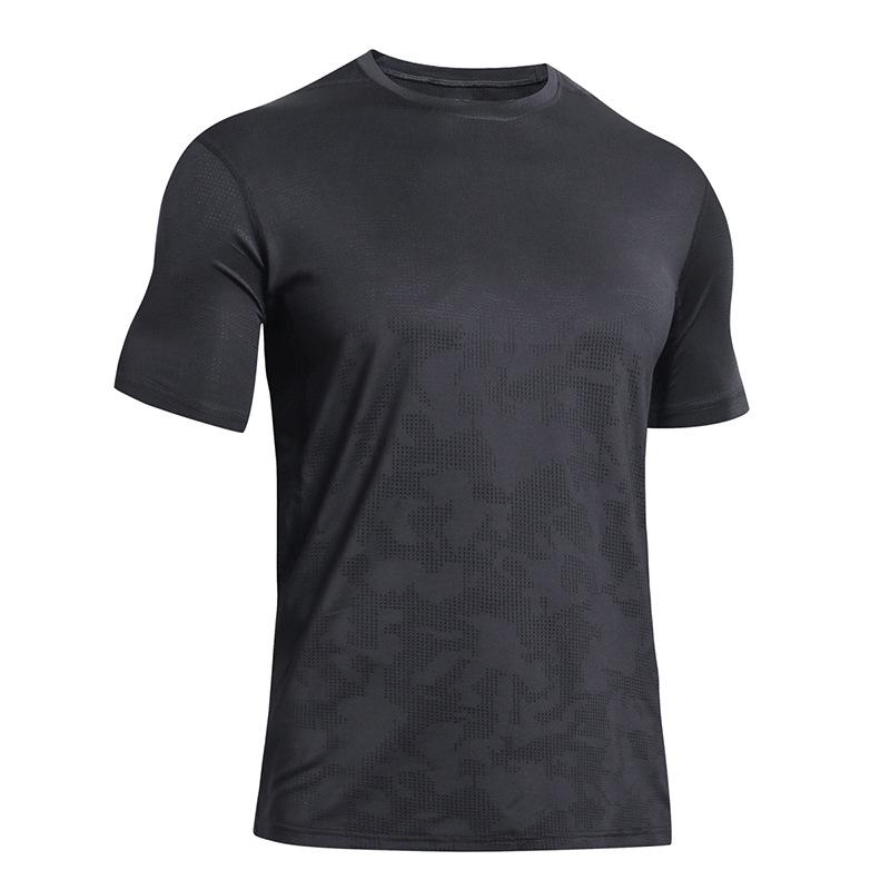 Men's Quick-Dry Loose Fit Outdoor Sports T-Shirt - Breathable Summer Short-Sleeve for Running and Basketball