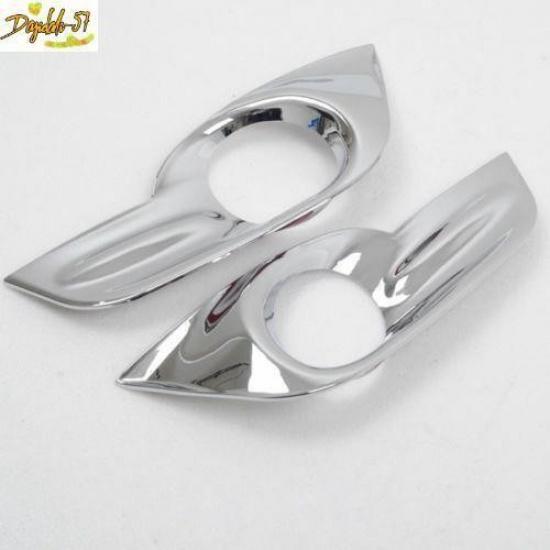 For Nissan Teana Altima 2013-2015 Chrome Front Fog Light Lamp Cover Trim New