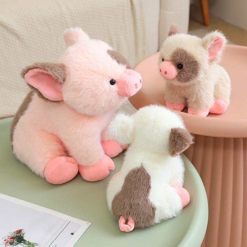 Miniature Pig Plush Toy Soft Cute Stuffed Animal For Children Gift