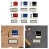 Self Inking Stamp Set Stationary Alphabet Number Removable Professional Portable Mini Printing Stamp DIY Stamp Kit for Office