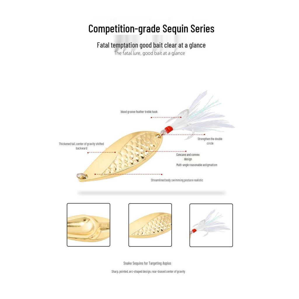 Vib Iron Plate Metal Lure: Long Cast Bait for Aspius & Bass Sea Fishing