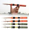 For Creek and Trout Fishing Equipment 1.5/1.68M Portable Telescopic Micro Fishing Rod UL Super Short Section Stream Rod