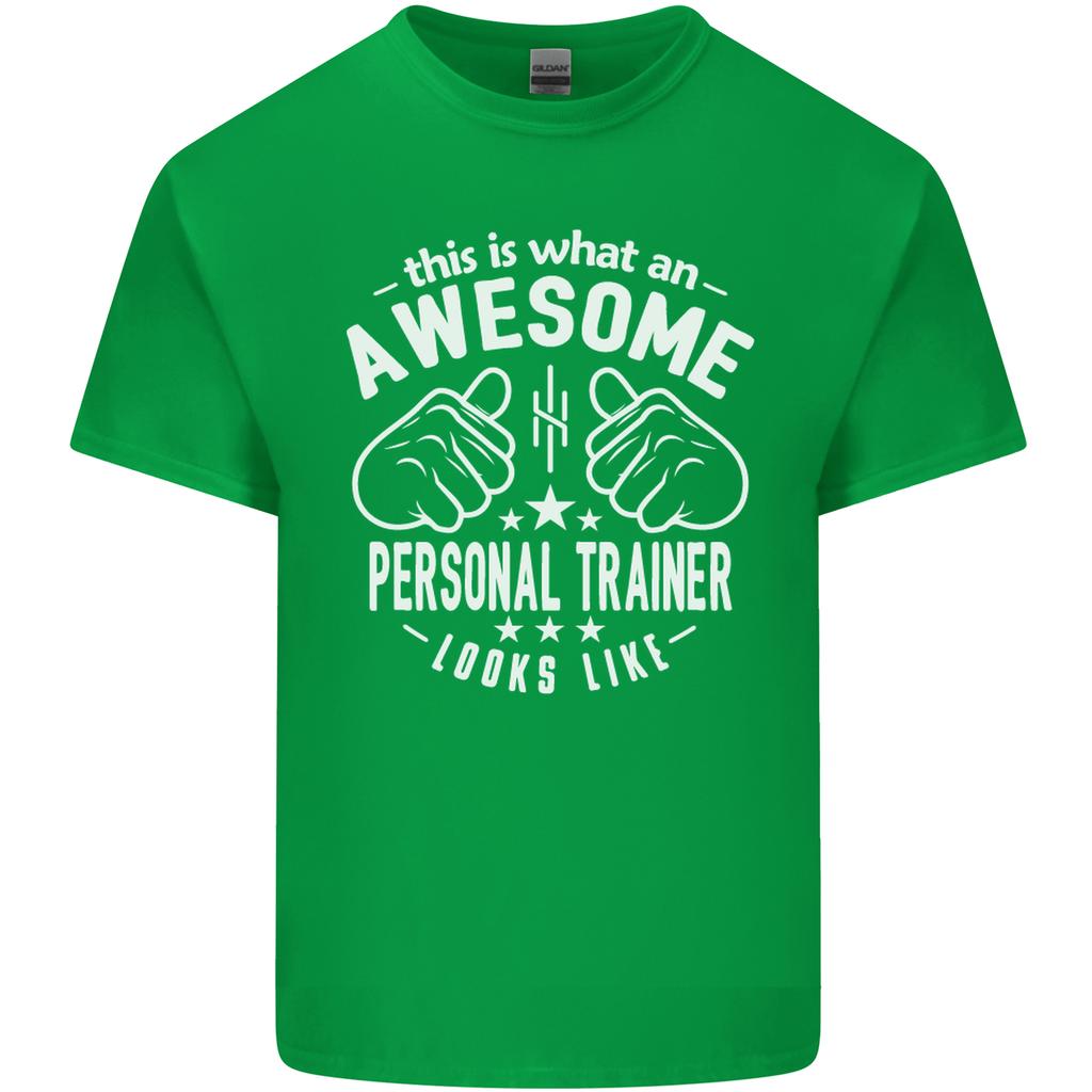 An Awesome Personal Trainer Looks Like Unisexs Light Cotton TShirt