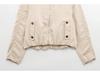 Spring Women's Fashion Woven Bomber Jacket 