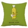 Cartoon Sofa Pillowcase Dormitory Decoration Office Living Room Home Pillowcase