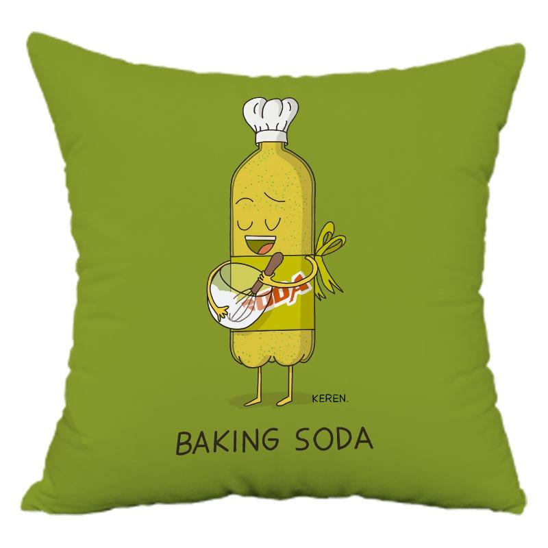 Cartoon Sofa Pillowcase Dormitory Decoration Office Living Room Home Pillowcase