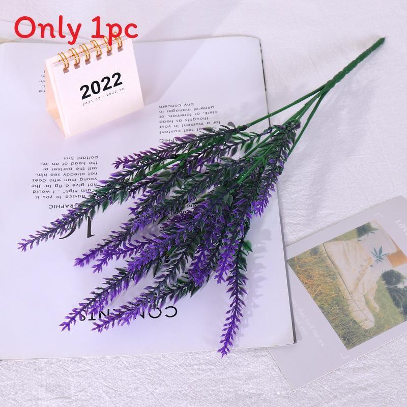 Lavender Artificial Flower Bouquet For Home Decor Gift For Loved Ones