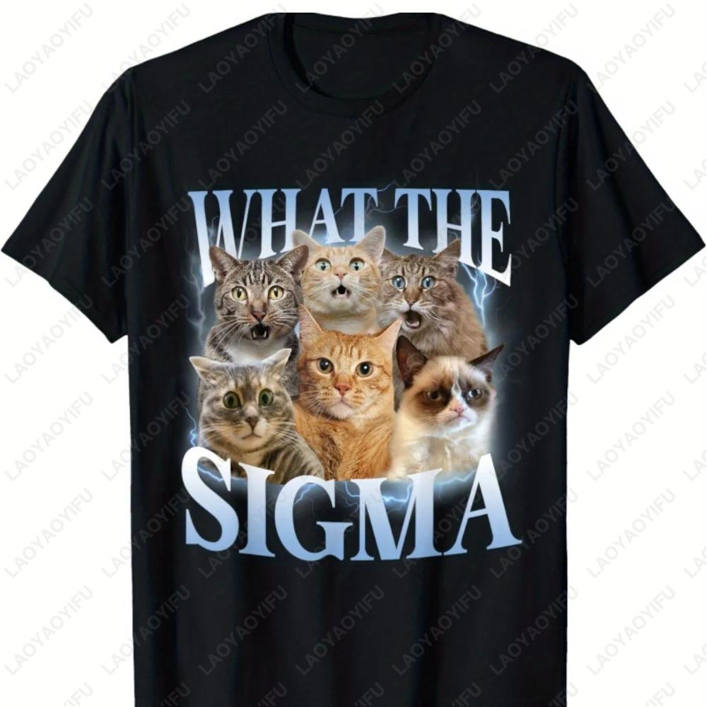What The Sigma Cats T-shirt XXL