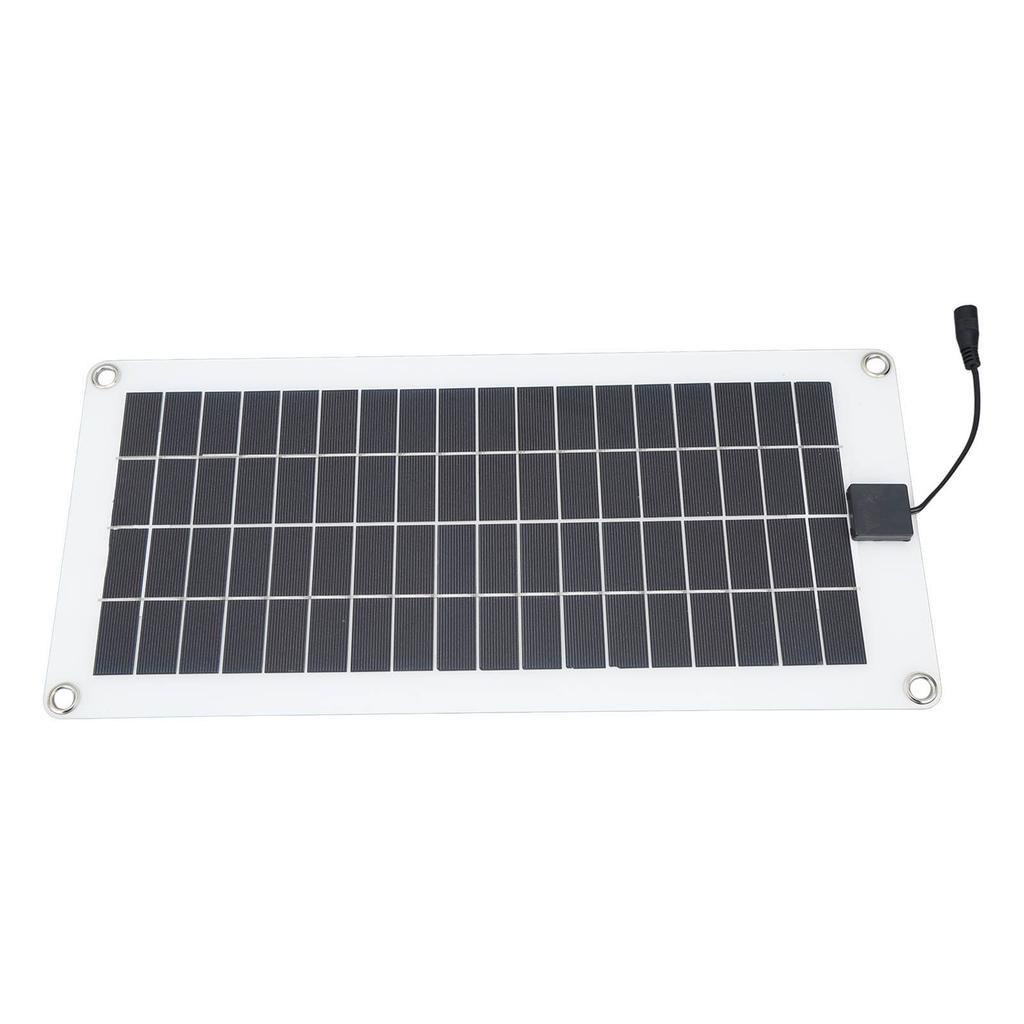 Solar Panel Kit 30W 12V Polycrystalline Waterproof Solar Panel Kit with Battery Clip