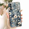 For Samsung Galaxy S22 5G Case Colorful Butterfly Flowers Silicone Back Cover For Samsung s22 S22 5G SM-S901B Bumper Cases Funda