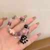 Black Cat Pendant Bracelet Cold Temperament Small Fresh Bracelet Niche Design Cute Sweet Jewelry