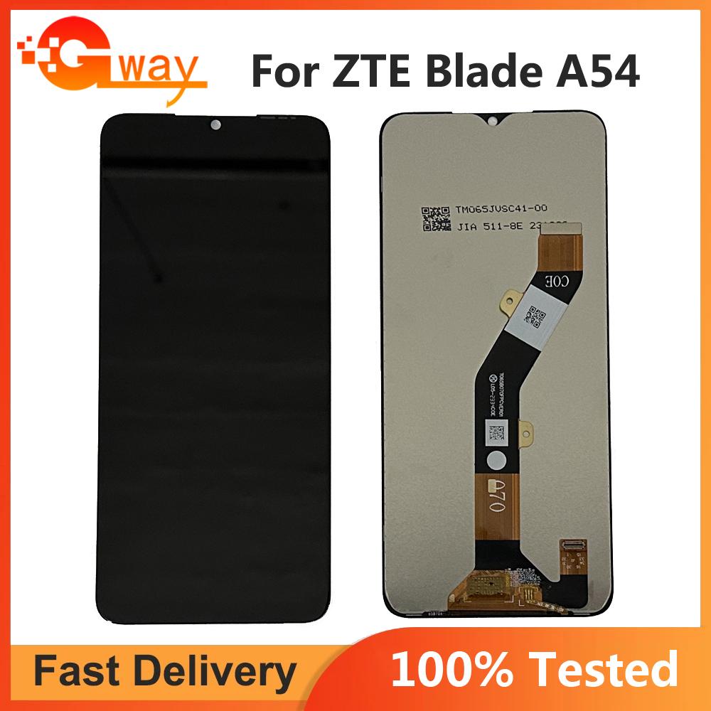 LCD Screen and Digitizer Full Assembly For ZTE Blade A34 A54 NO Frame