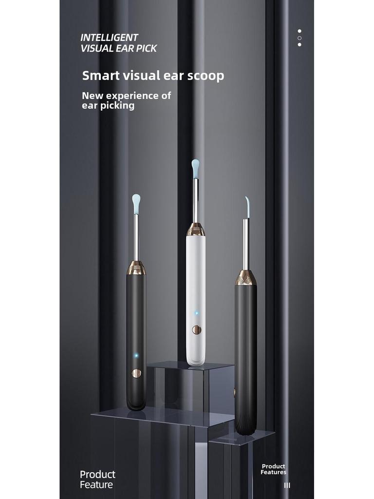 SL0011 WiFi Visual Ear Pick: HD Luminous Integrated Spoon for Ear Canal Cleaning